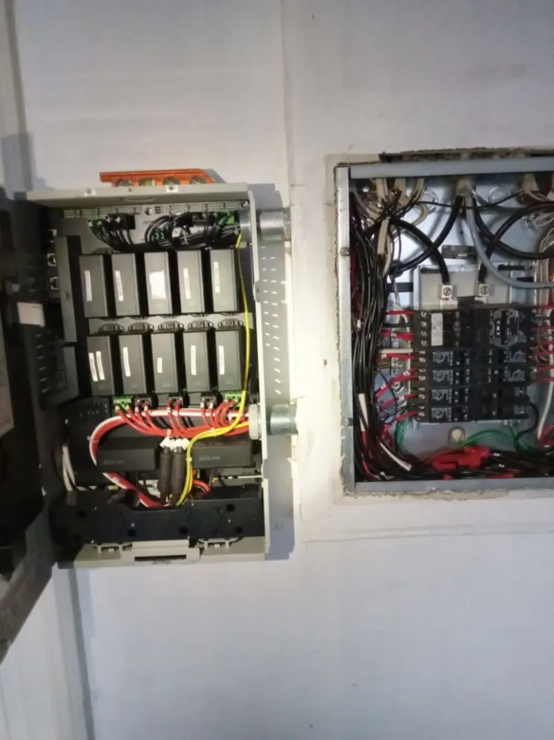 Electrical panel upgrade completed for Commercial Electrician Services in West Carrollton
